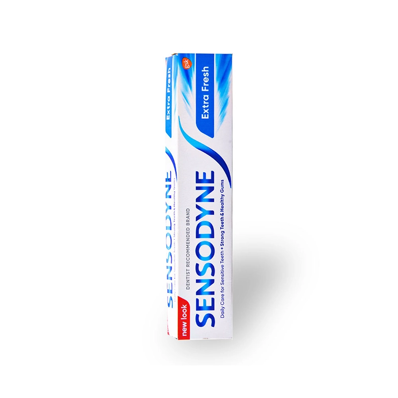 خمیر دندان سنسوداین ضد پوسیدگی Extra Fresh حجم 100 میلی لیتر